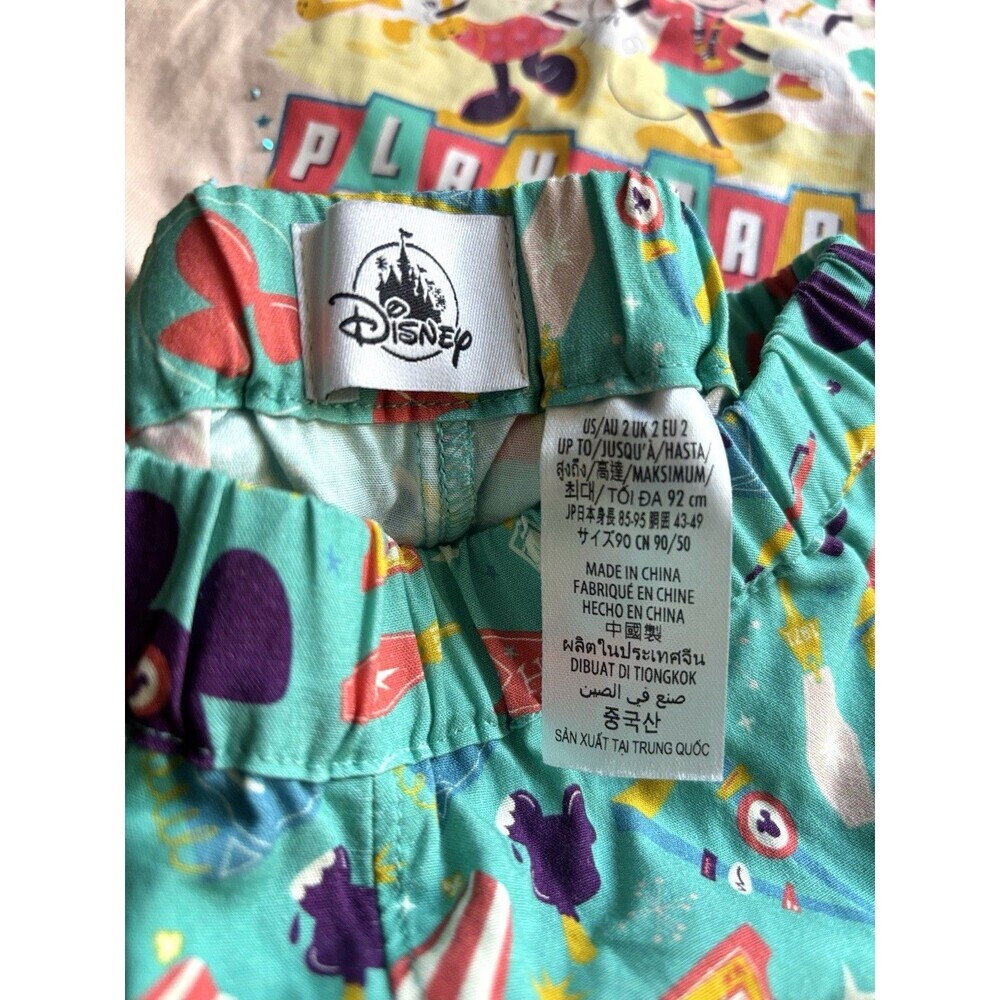 NWOT Walt Disney World Play In The Park Mickey & Friends Toddler Girl Set Ruffle - Picture 4 of 11